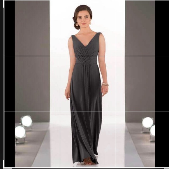SORELLA VITA Dresses & Skirts - Dark Gray Sorella Vita Bridesmaid Dress